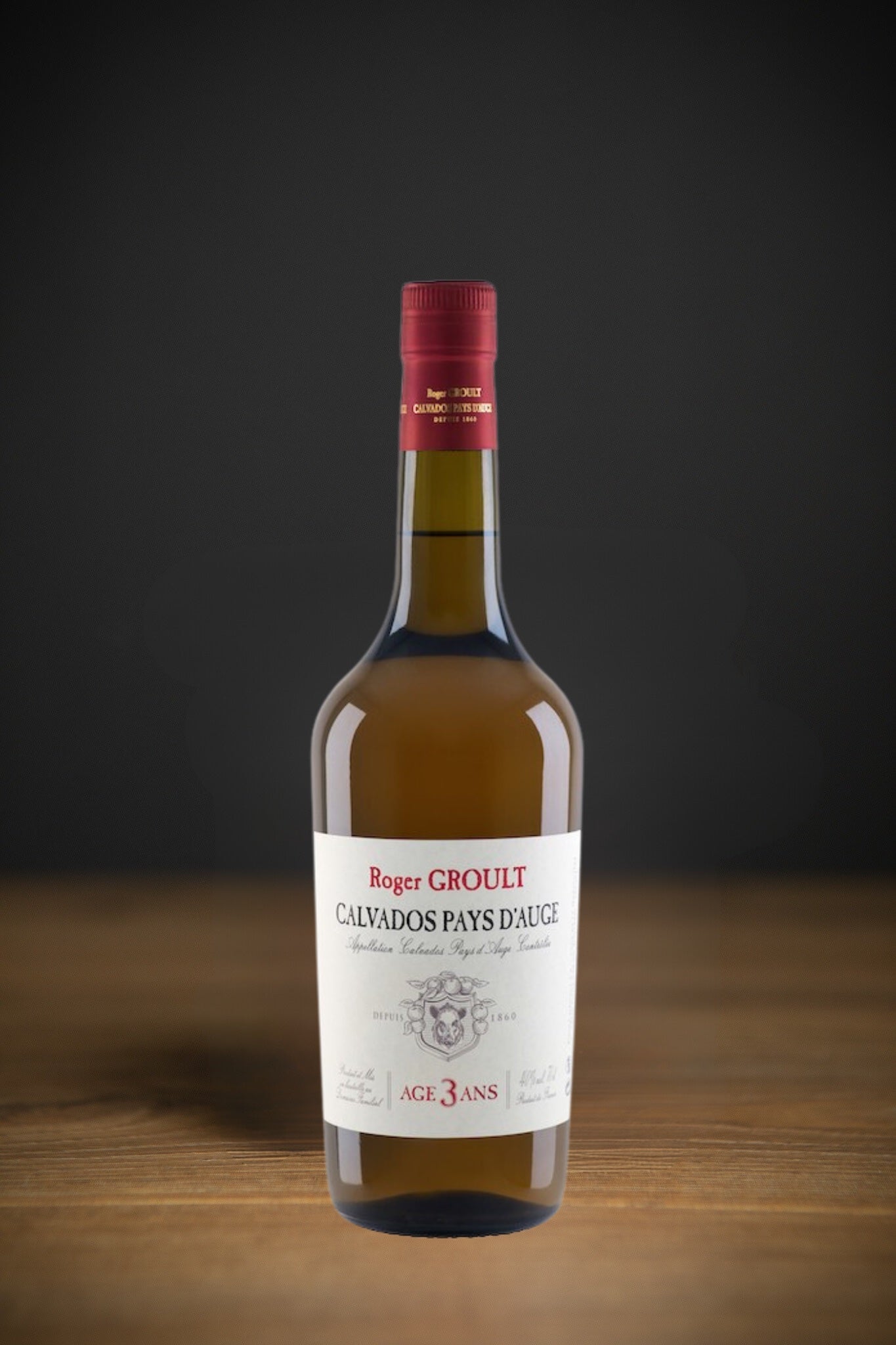 Calvados 3 ans Pays D'Auge Groult - Olivierdieppe