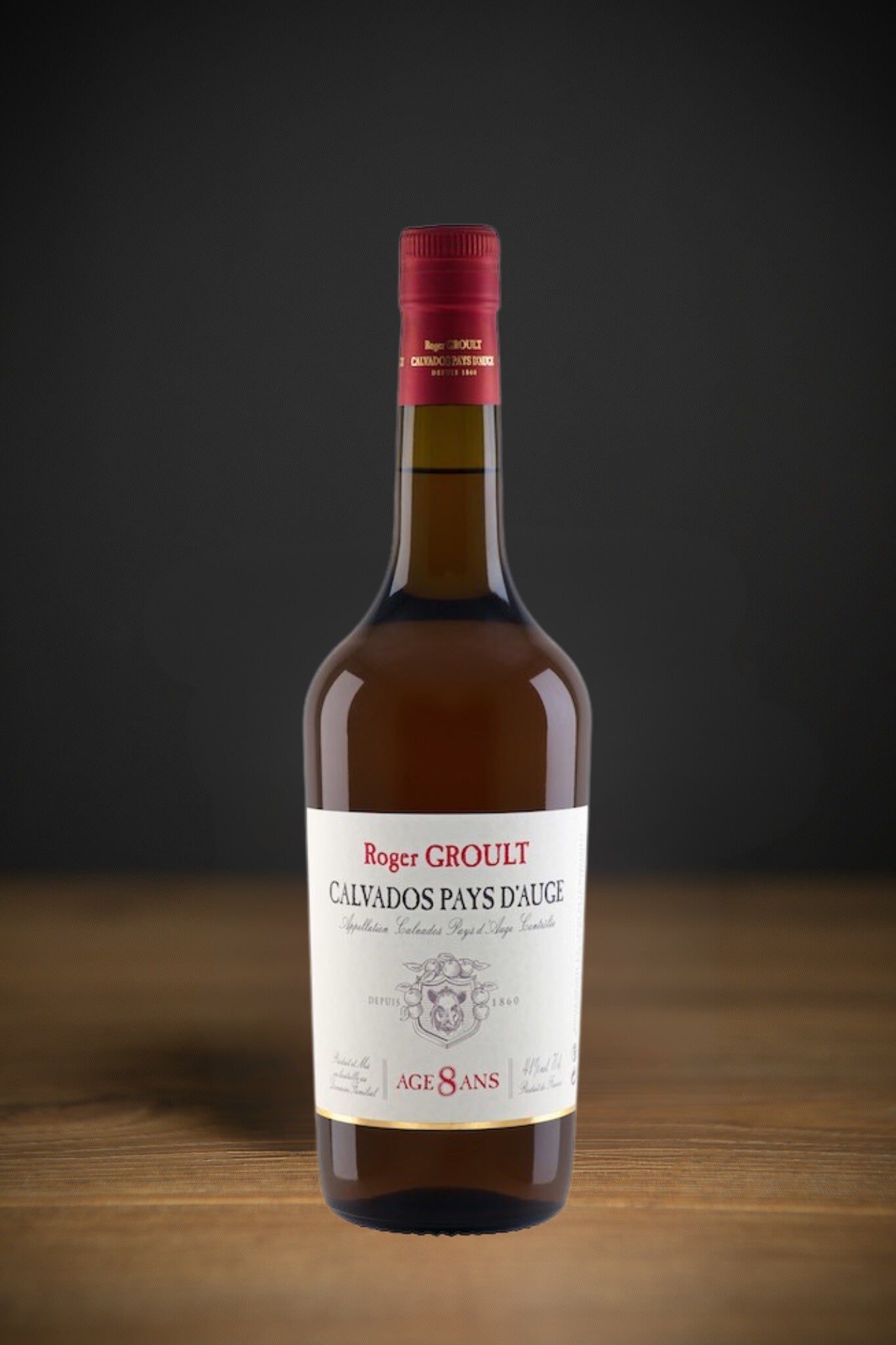 Calvados 8 ans Pays D'Auge Groult - Olivierdieppe