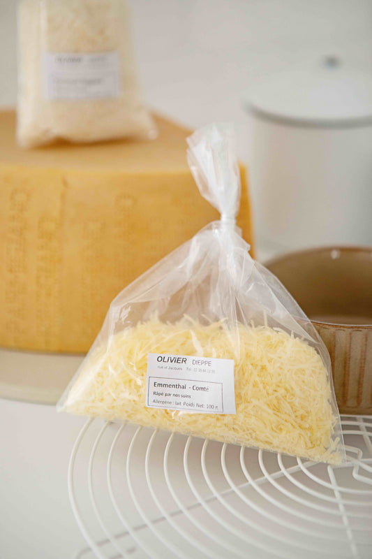 Emmental & Comté râpé maison - Olivierdieppe