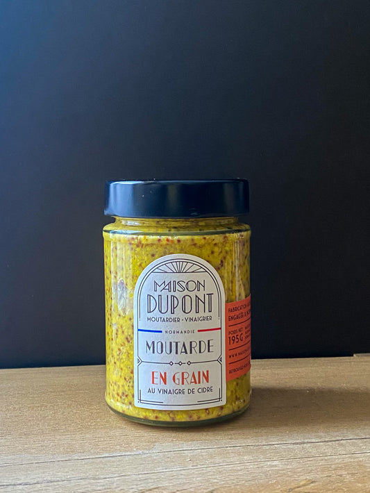 Moutarde Dieppoise en grain - Olivierdieppe