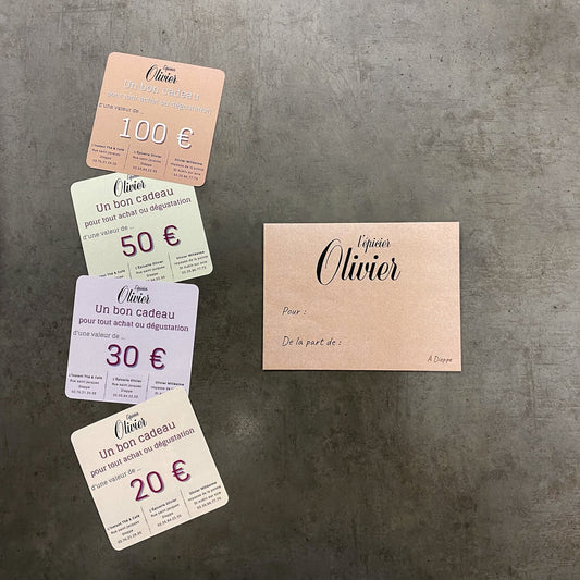 Carte Cadeau - Olivierdieppe