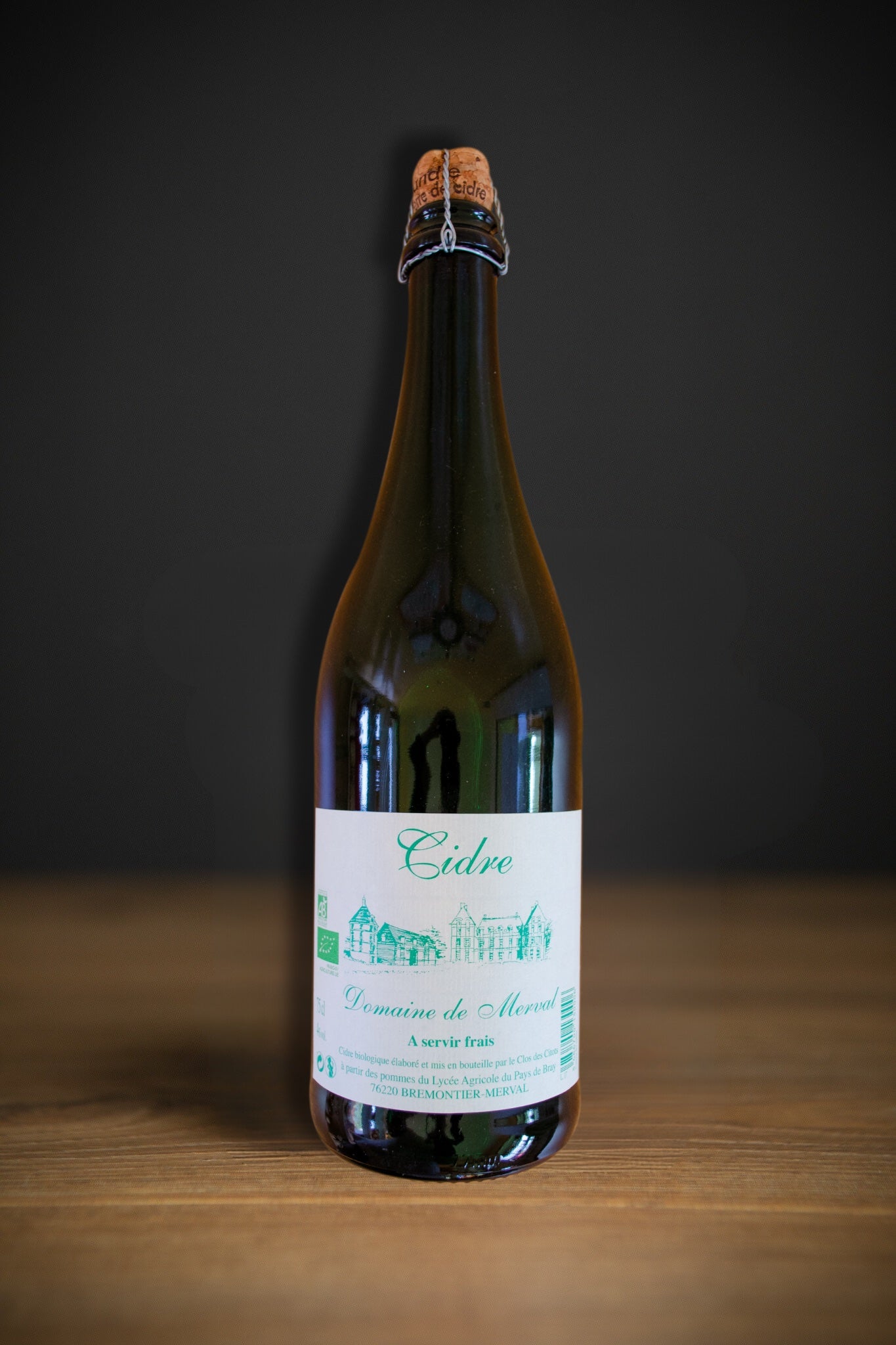 Cidre fermier Brut Domaine de Merval